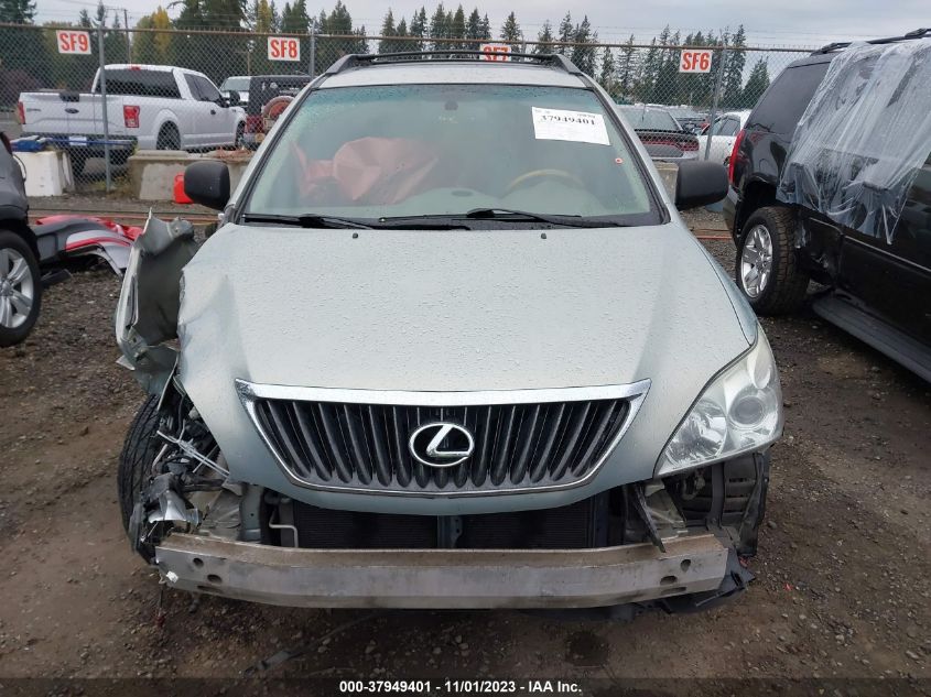 2008 Lexus Rx 350 VIN: 2T2HK31U78C067241 Lot: 37949401