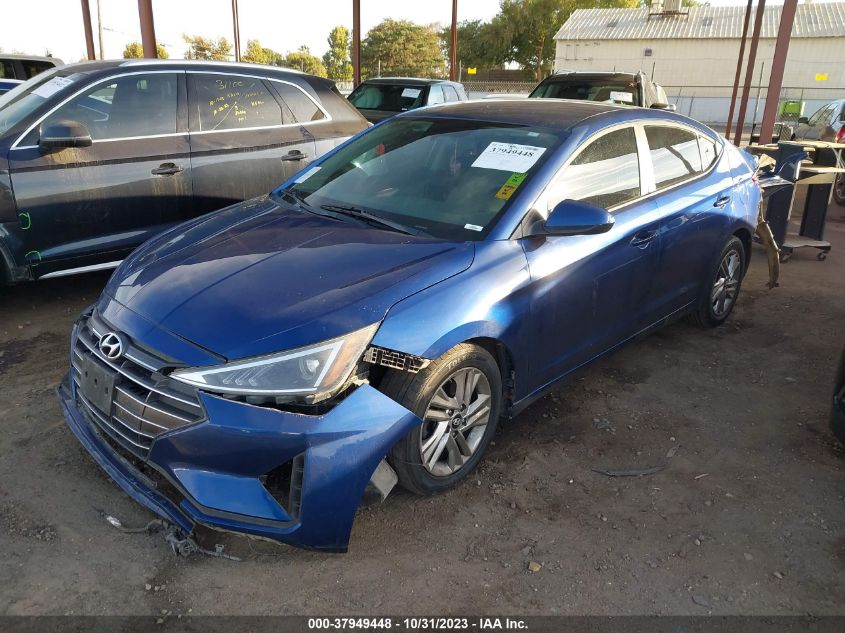 2019 Hyundai Elantra Sel VIN: 5NPD84LF6KH407702 Lot: 37949448