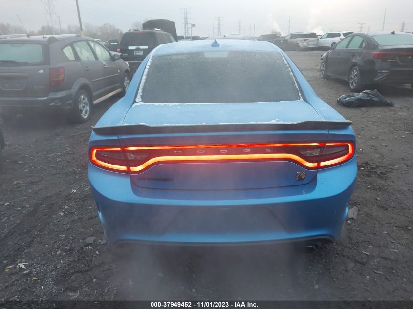 2019 Dodge Charger Scat Pack Rwd VIN: 2C3CDXGJ8KH595403 Lot: 37949452