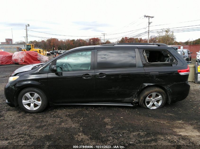 2013 Toyota Sienna Le VIN: 5TDKK3DC0DS371168 Lot: 37949456