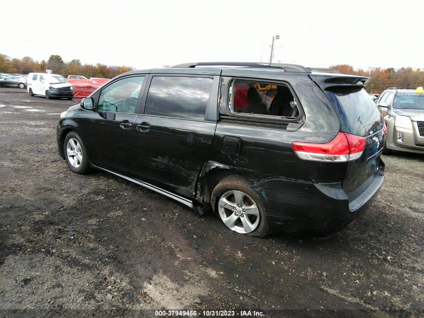 2013 Toyota Sienna Le VIN: 5TDKK3DC0DS371168 Lot: 37949456