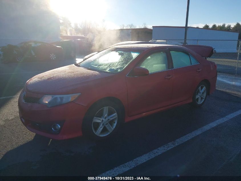 2012 Toyota Camry Se VIN: 4T1BF1FK5CU554648 Lot: 37949476