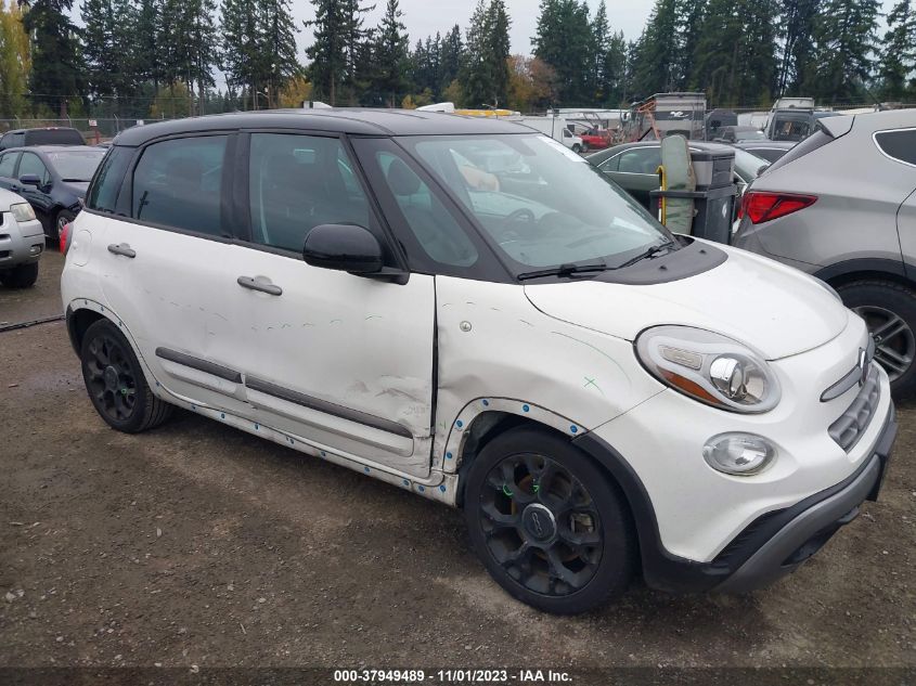 2018 Fiat 500L Trekking VIN: ZFBCFADH4JZ040566 Lot: 37949489