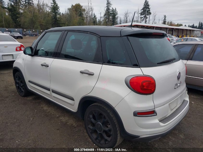 2018 Fiat 500L Trekking VIN: ZFBCFADH4JZ040566 Lot: 37949489