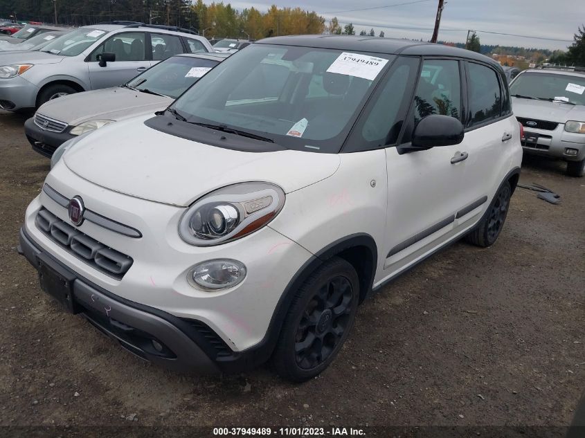 2018 Fiat 500L Trekking VIN: ZFBCFADH4JZ040566 Lot: 37949489