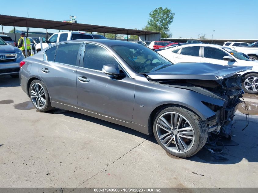 2014 Infiniti Q50 Premium VIN: JN1BV7AP2EM671347 Lot: 37949508