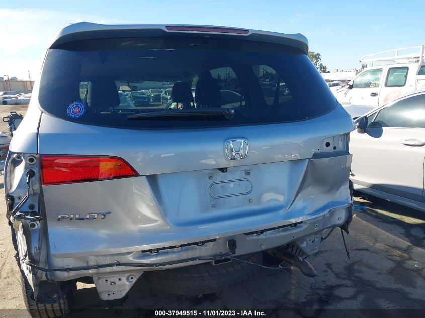 2016 Honda Pilot Ex VIN: 5FNYF5H38GB057572 Lot: 37949515