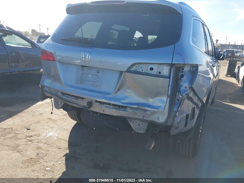 2016 Honda Pilot Ex VIN: 5FNYF5H38GB057572 Lot: 37949515