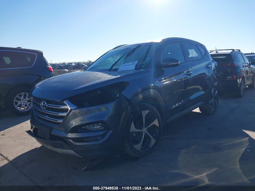 2018 Hyundai Tucson Limited VIN: KM8J33A25JU820660 Lot: 37949538