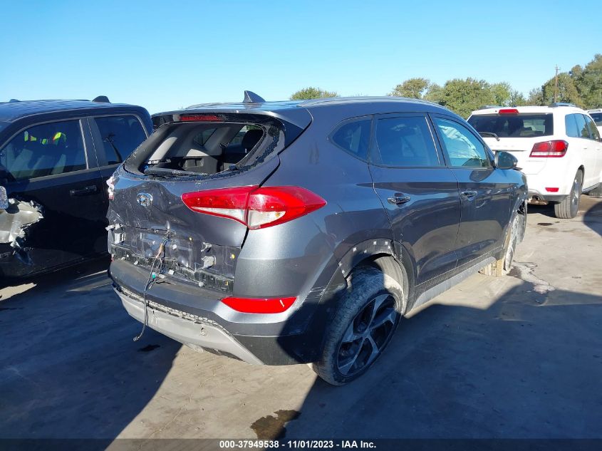 2018 Hyundai Tucson Limited VIN: KM8J33A25JU820660 Lot: 37949538