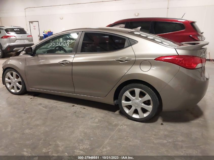 2013 Hyundai Elantra Limited VIN: 5NPDH4AEXDH448086 Lot: 37949551