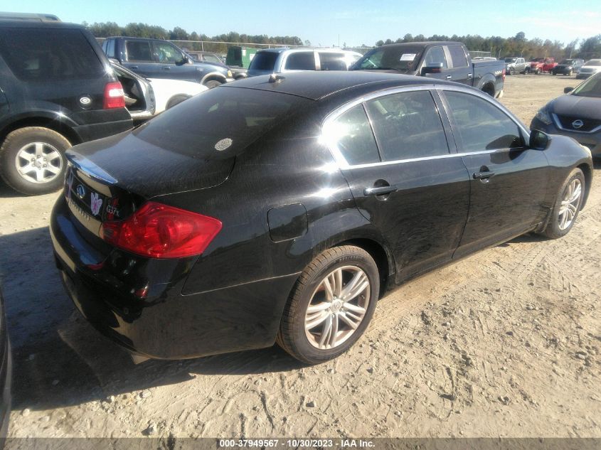 2013 Infiniti G37X X VIN: JN1CV6AR1DM357901 Lot: 37949567