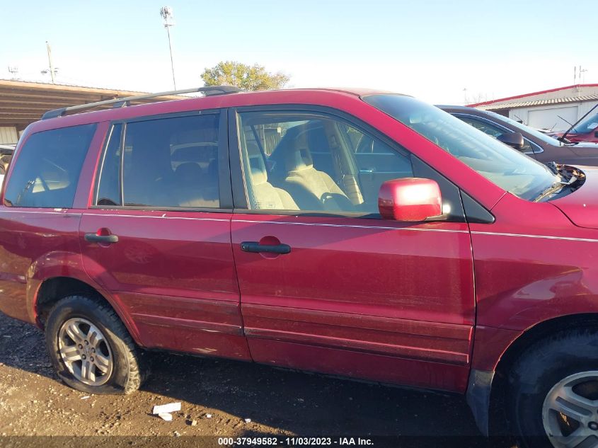 2004 Honda Pilot Ex VIN: 5FNYF18464B007699 Lot: 37949582