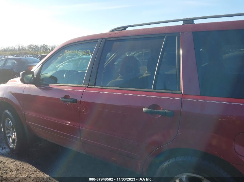 2004 Honda Pilot Ex VIN: 5FNYF18464B007699 Lot: 37949582