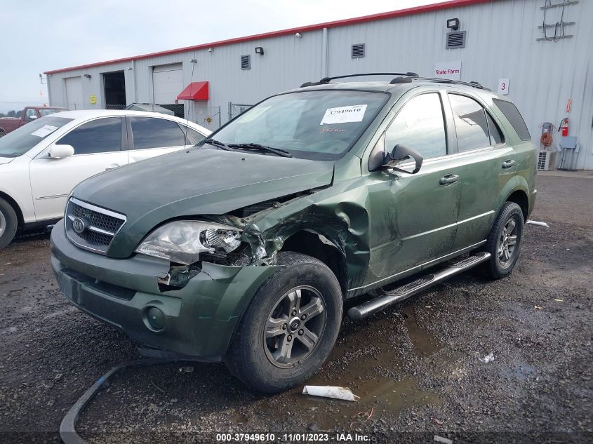 2004 Kia Sorento Lx/Ex VIN: KNDJC733045328876 Lot: 37949610