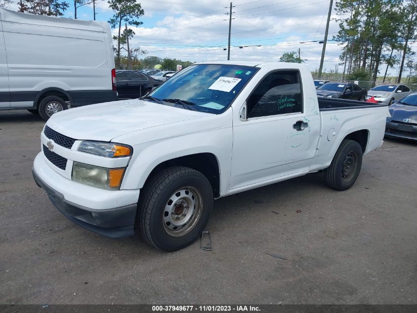 2010 Chevrolet Colorado Work Truck VIN: 1GCCSBD96A8114972 Lot: 37949677