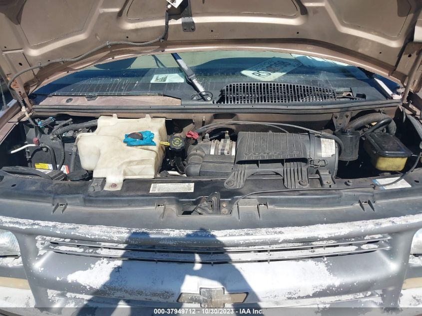 2001 Chevrolet Express Van VIN: 1GAHG39R711157286 Lot: 37949712