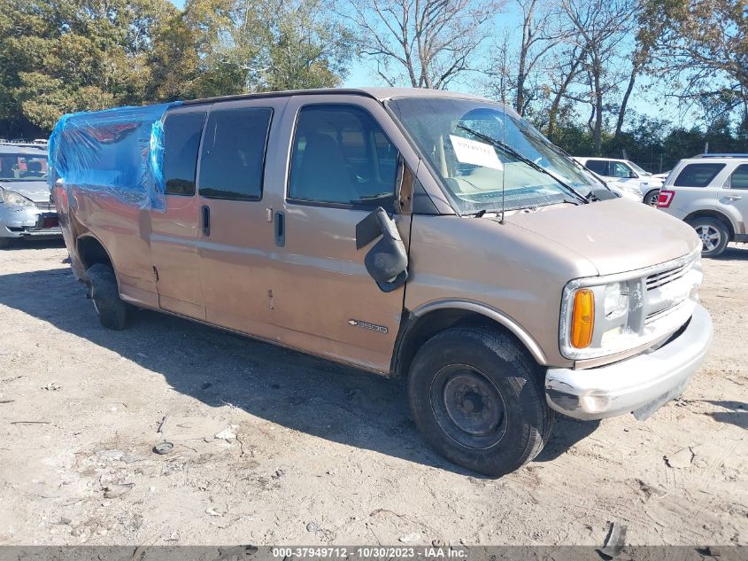 2001 Chevrolet Express Van VIN: 1GAHG39R711157286 Lot: 37949712