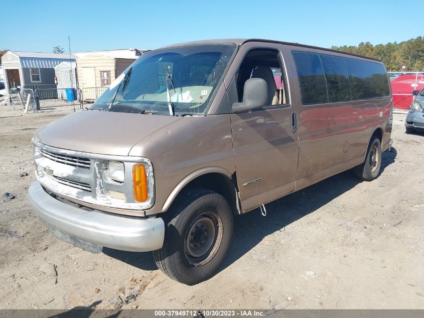 2001 Chevrolet Express Van VIN: 1GAHG39R711157286 Lot: 37949712