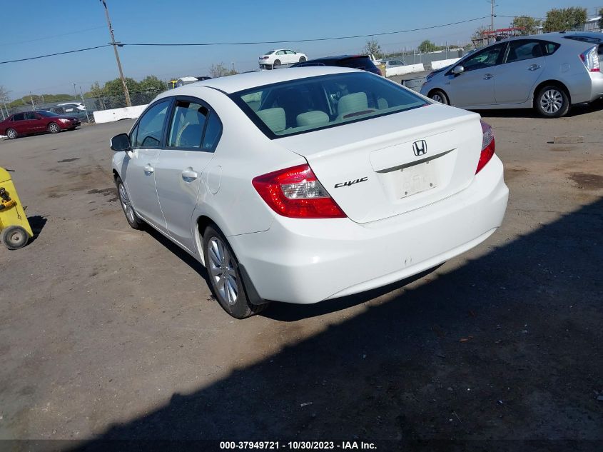 2012 Honda Civic Ex VIN: 19XFB2F8XCE355444 Lot: 37949721