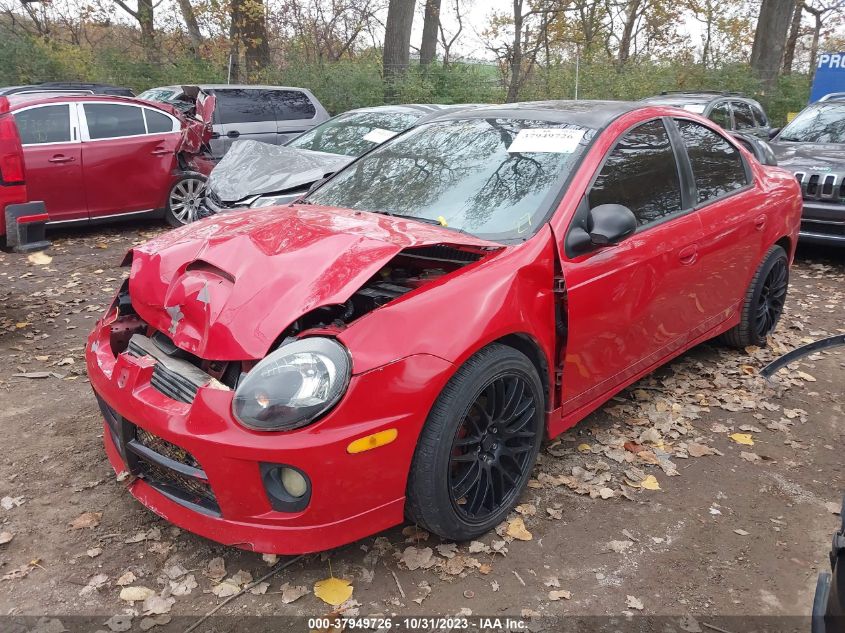 2005 Dodge Srt4 Srt-4 VIN: 1B3ES66S05D218498 Lot: 37949726