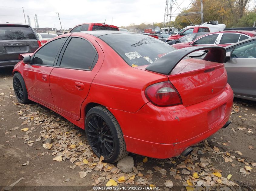 2005 Dodge Srt4 Srt-4 VIN: 1B3ES66S05D218498 Lot: 37949726