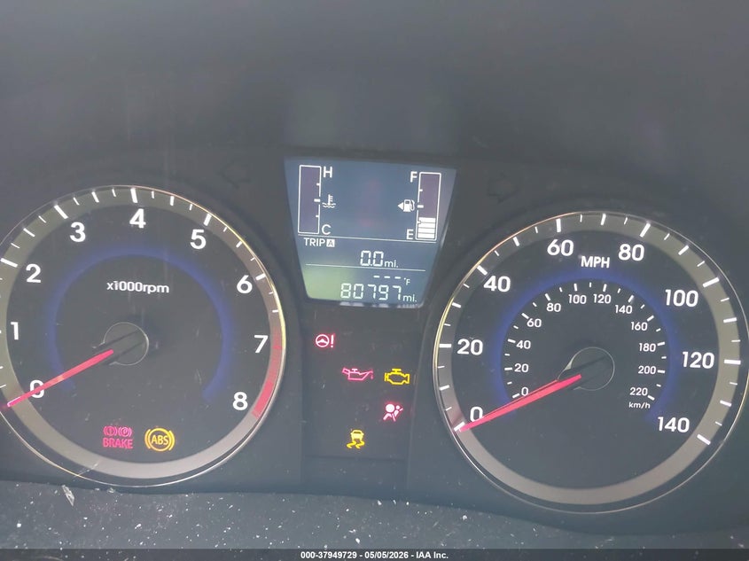 2015 Hyundai Accent Gs VIN: KMHCT5AE1FU204511 Lot: 37949729