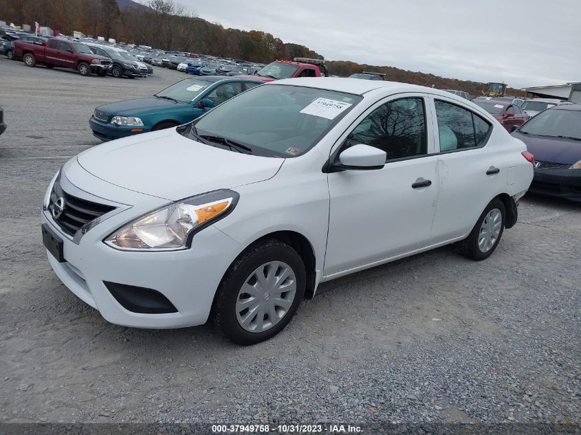 2019 Nissan Versa Sedan S VIN: 3N1CN7AP0KL807906 Lot: 37949758