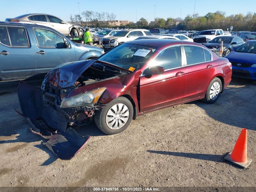 2009 Honda Accord 2.4 Lx VIN: 1HGCP26399A077349 Lot: 37949795