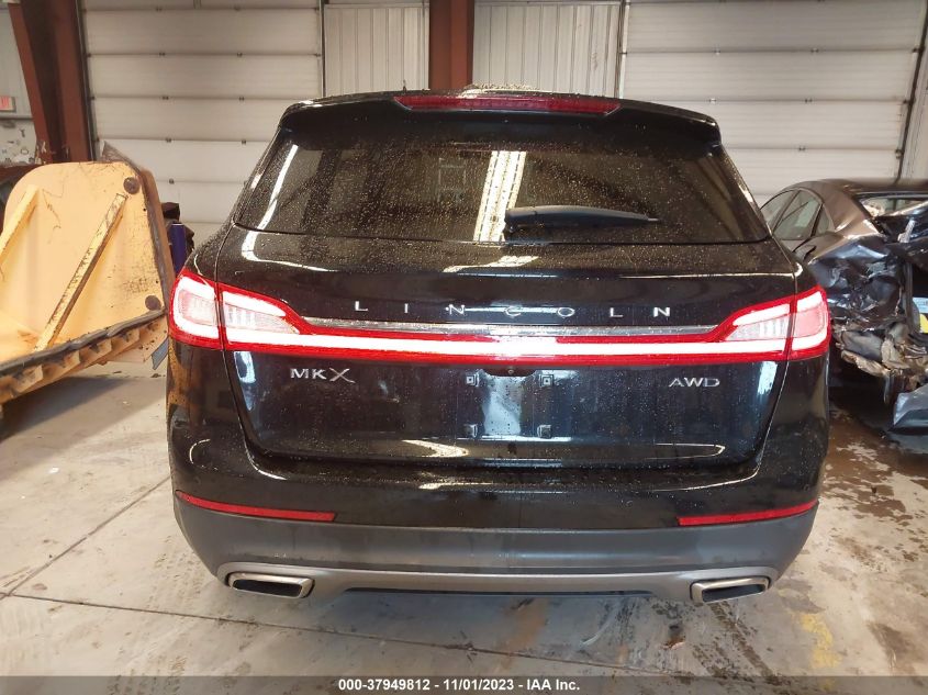 2016 Lincoln Mkx Premiere VIN: 2LMTJ8JR5GBL89409 Lot: 37949812