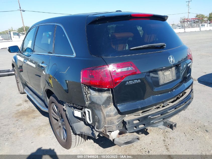 2011 Acura Mdx Advance/Entertainment Pkg VIN: 2HNYD2H71BH540955 Lot: 37949825