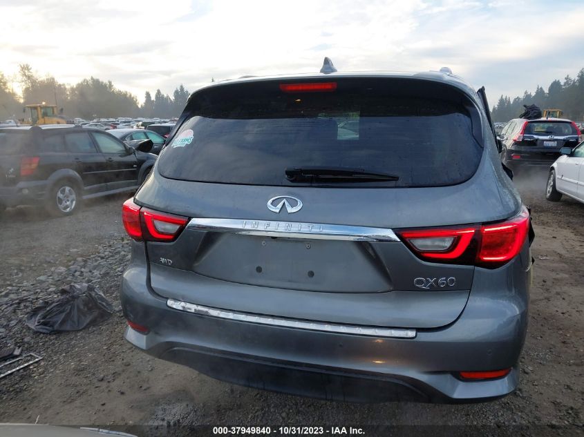 2019 Infiniti Qx60 Luxe VIN: 5N1DL0MM4KC525629 Lot: 37949840