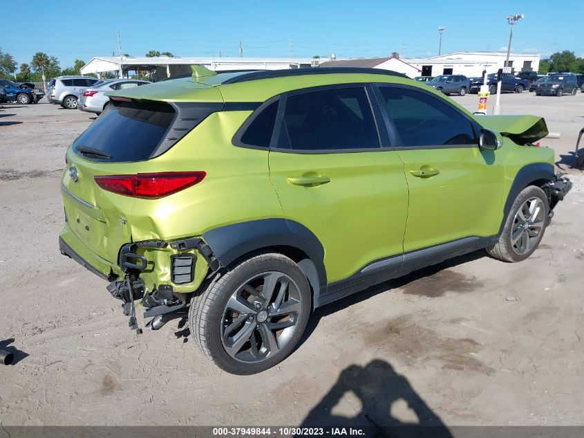 2020 Hyundai Kona Ultimate VIN: KM8K53A50LU538258 Lot: 37949844