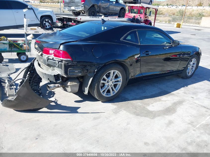 2014 Chevrolet Camaro Ls VIN: 2G1FA1E38E9254237 Lot: 37949856