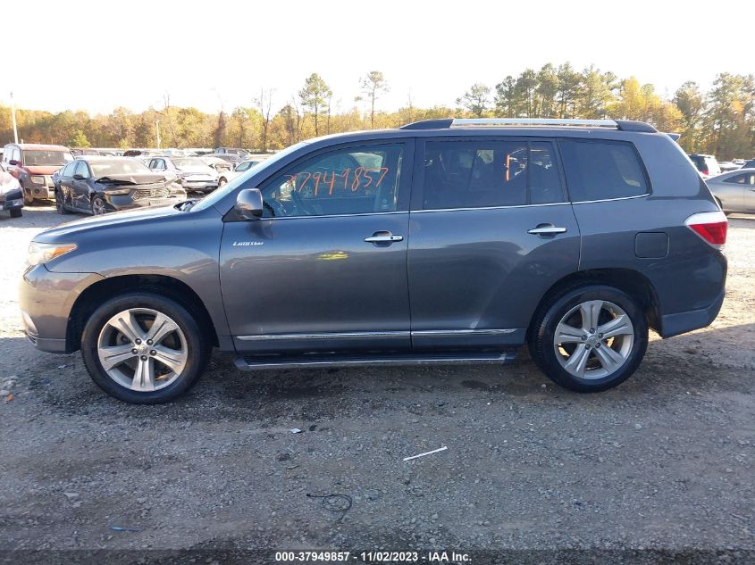 2012 Toyota Highlander Limited VIN: 5TDDK3EH6CS150353 Lot: 37949857