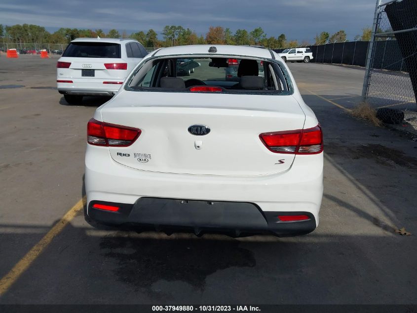 2019 Kia Rio S VIN: 3KPA24AB9KE241670 Lot: 37949880