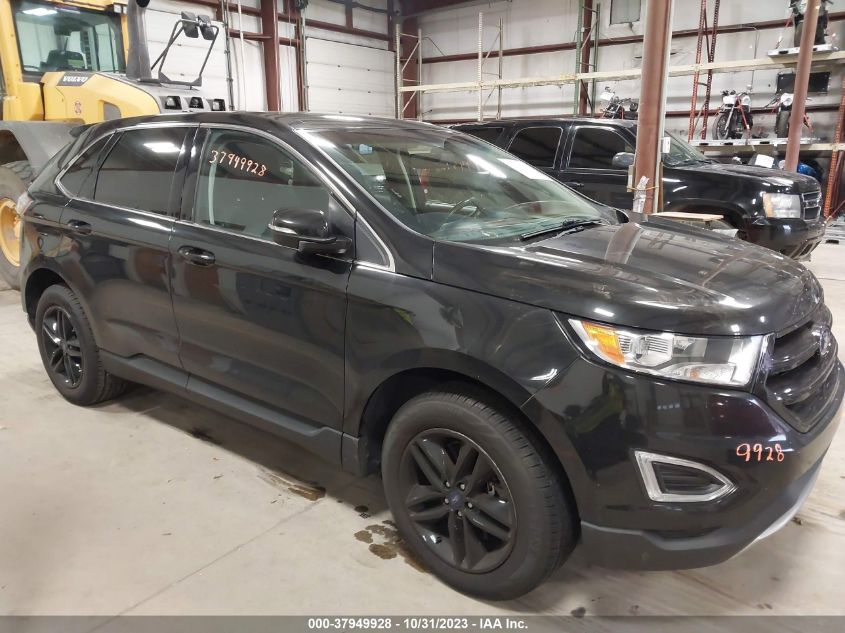 2015 Ford Edge Sel VIN: 2FMTK4J90FBC16879 Lot: 37949928