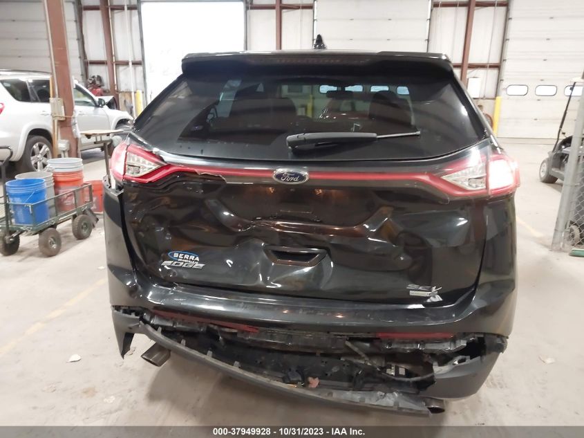 2015 Ford Edge Sel VIN: 2FMTK4J90FBC16879 Lot: 37949928