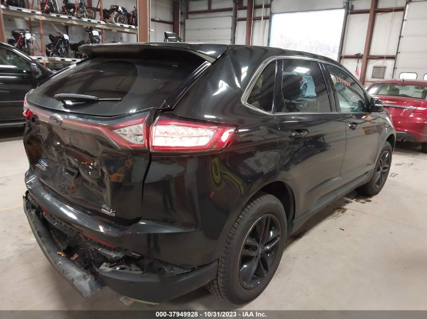 2015 Ford Edge Sel VIN: 2FMTK4J90FBC16879 Lot: 37949928