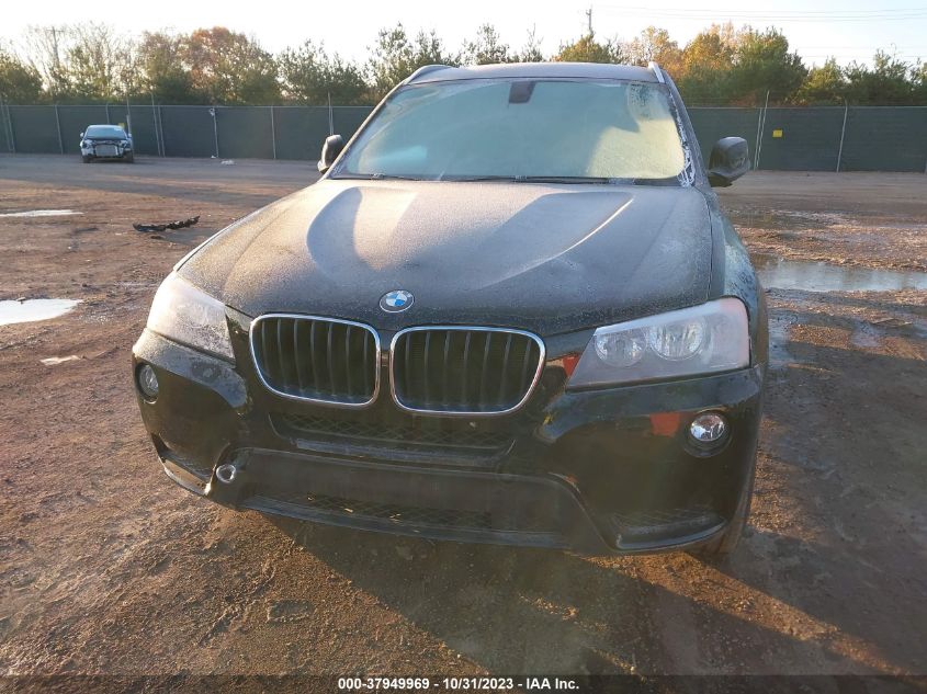 2013 BMW X3 xDrive28I VIN: 5UXWX9C5XDL874523 Lot: 37949969