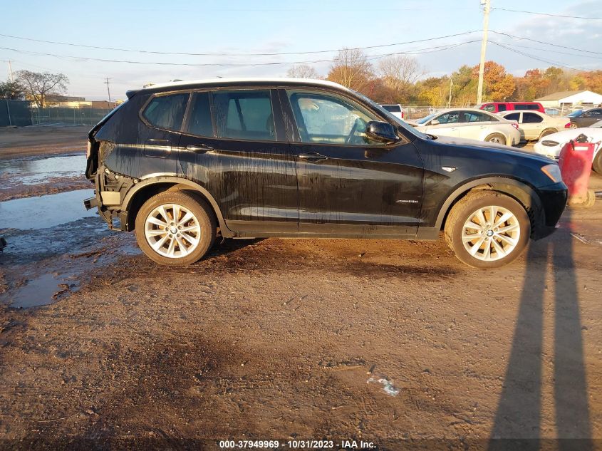 2013 BMW X3 xDrive28I VIN: 5UXWX9C5XDL874523 Lot: 37949969