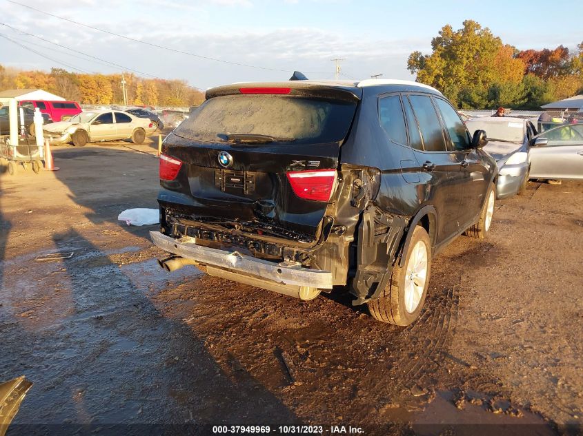 2013 BMW X3 xDrive28I VIN: 5UXWX9C5XDL874523 Lot: 37949969