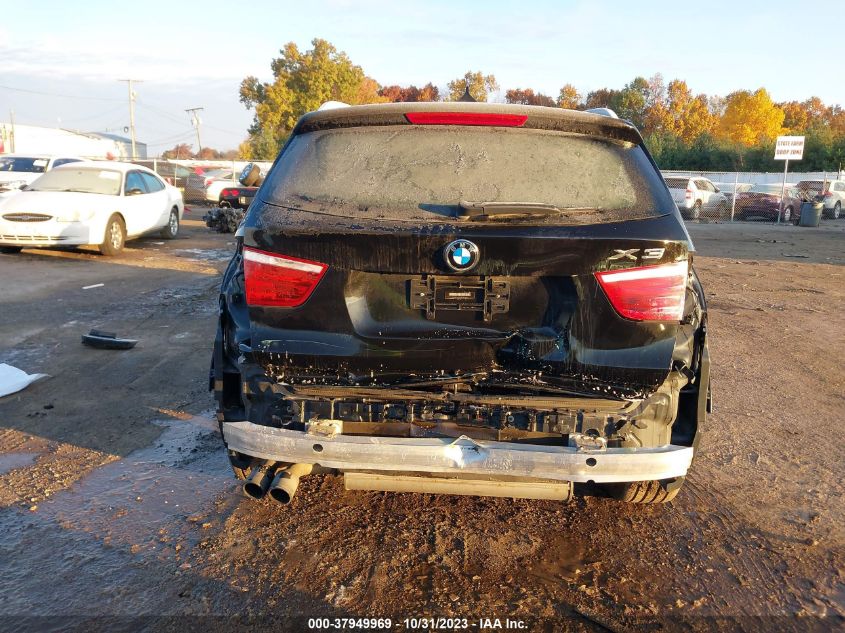 2013 BMW X3 xDrive28I VIN: 5UXWX9C5XDL874523 Lot: 37949969