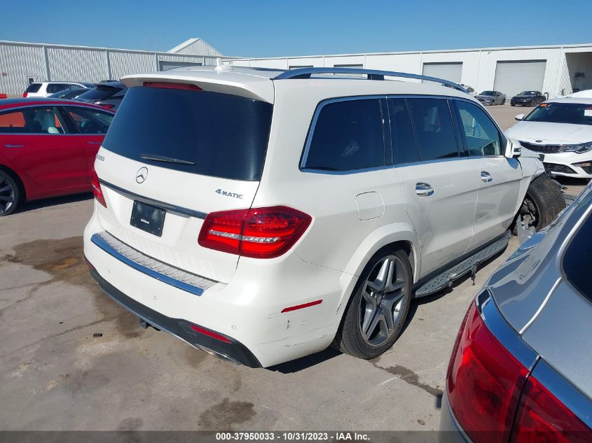 2017 Mercedes-Benz Gls Gls 550 VIN: 4JGDF7DE4HA746547 Lot: 37950033