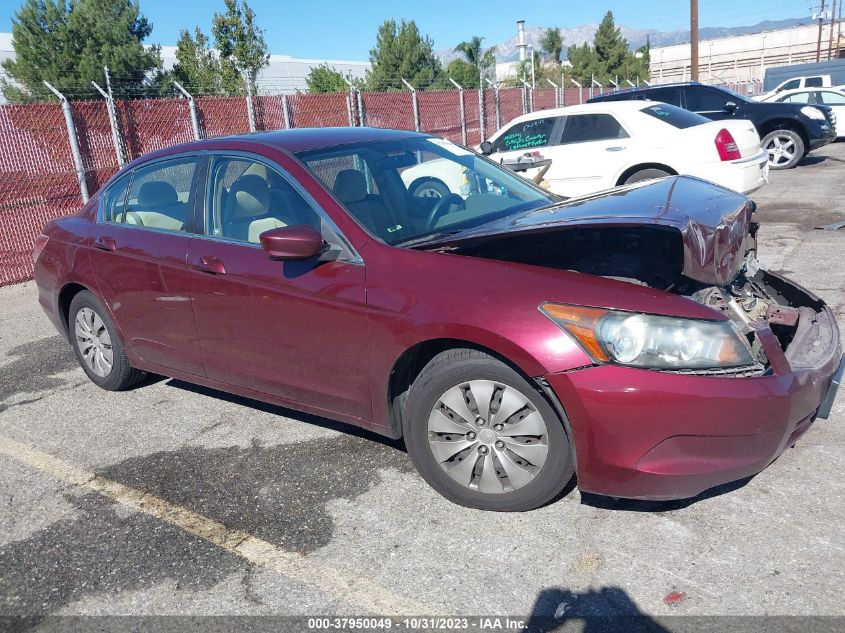 2009 Honda Accord 2.4 Lx VIN: 1HGCP26349A128188 Lot: 37950049