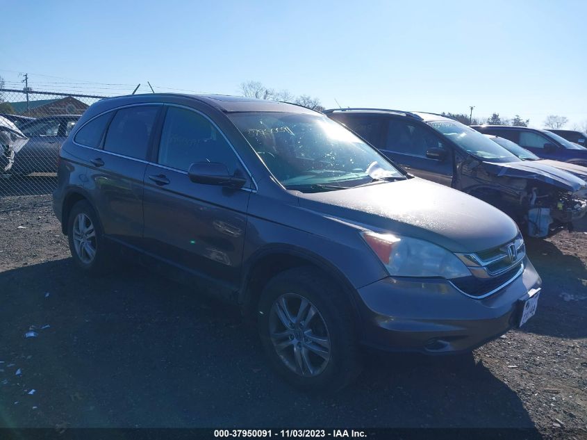 2010 Honda Cr-V Ex-L VIN: 5J6RE3H73AL044466 Lot: 39001560