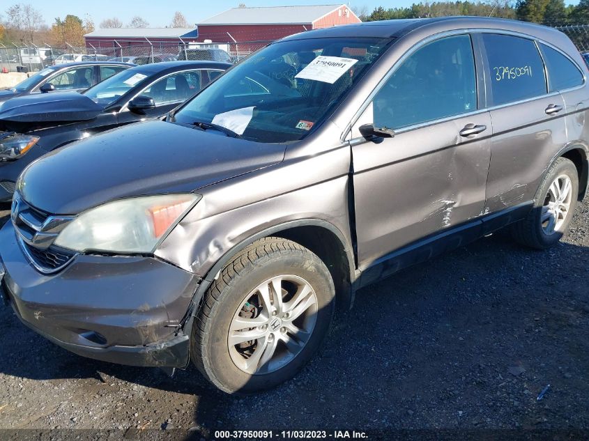 2010 Honda Cr-V Ex-L VIN: 5J6RE3H73AL044466 Lot: 39001560