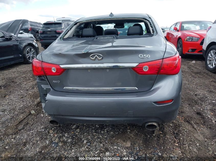 2015 Infiniti Q50 Premium VIN: JN1BV7AR4FM395322 Lot: 37950095