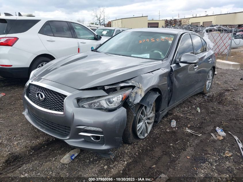 2015 Infiniti Q50 Premium VIN: JN1BV7AR4FM395322 Lot: 37950095