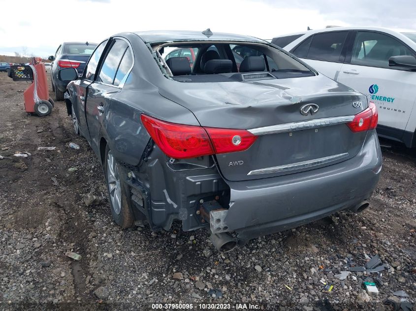 2015 Infiniti Q50 Premium VIN: JN1BV7AR4FM395322 Lot: 37950095